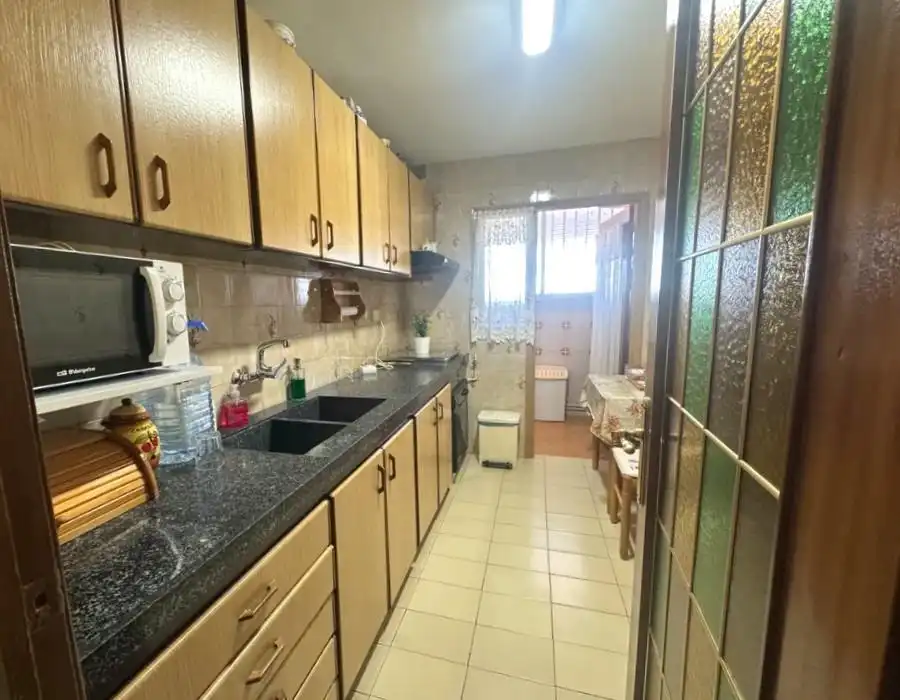 Küche von Wohnung zum Verkauf in Sentmenat mit Heizung und Balkon