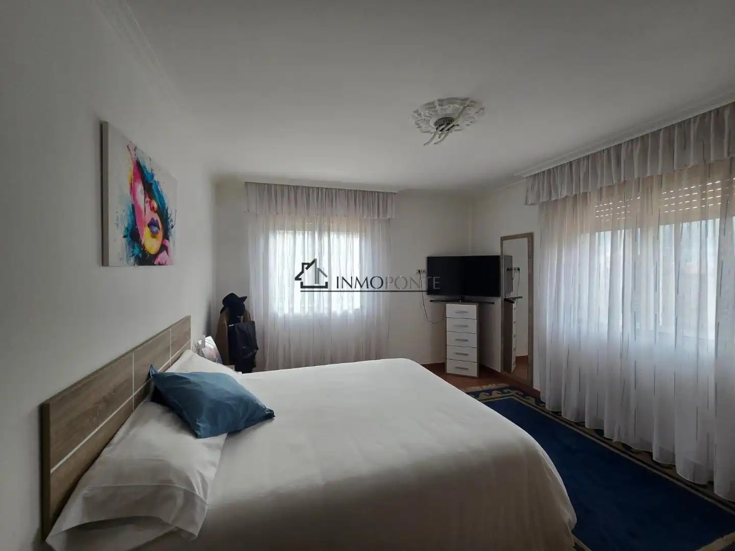 Bedroom of Houses for sale in Moaña  with Heating, Private garden and Terrace