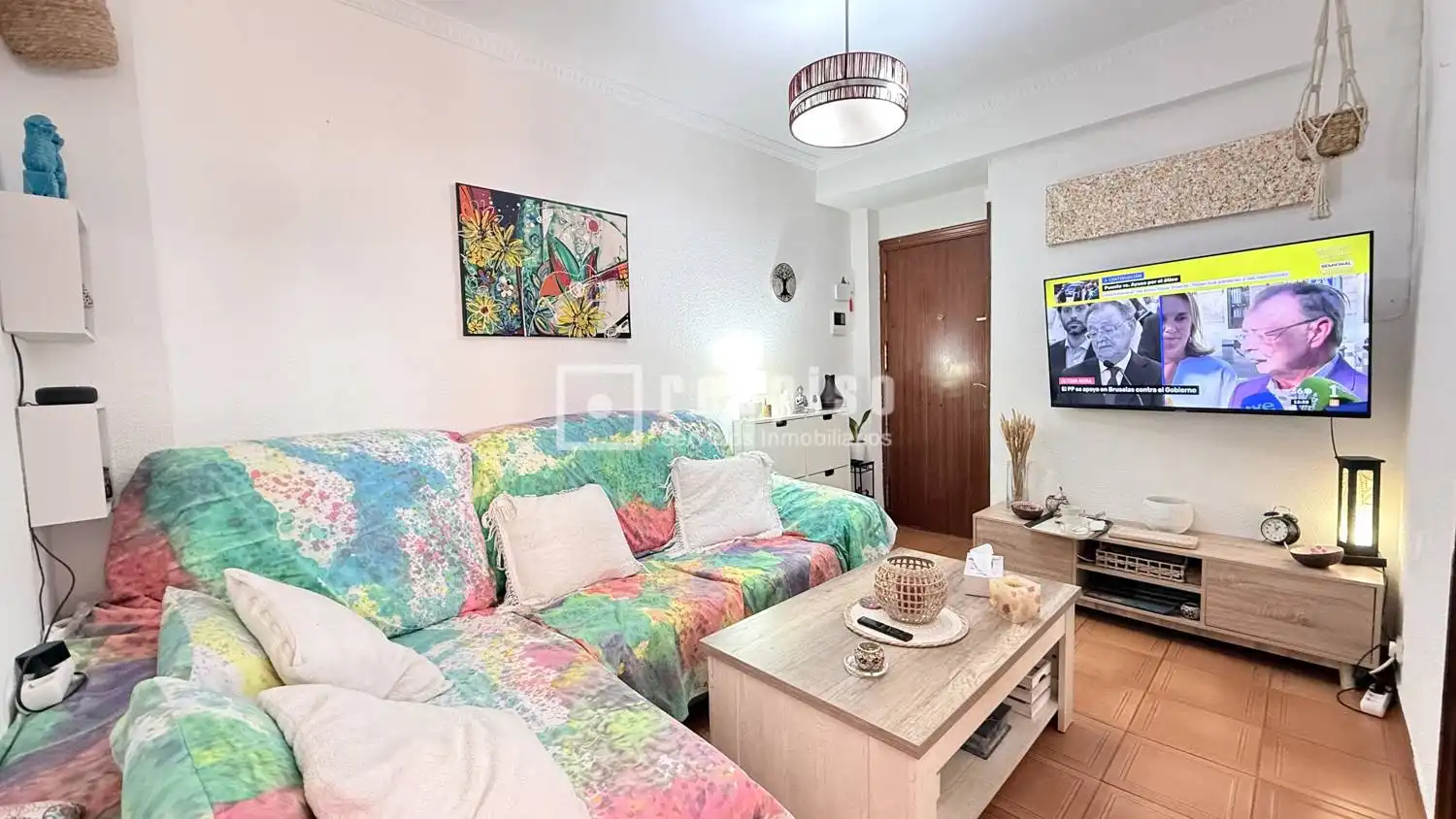 Sala de estar de Piso en venta en Madrid con Aire acondicionado, Calefacción y Jardín privado