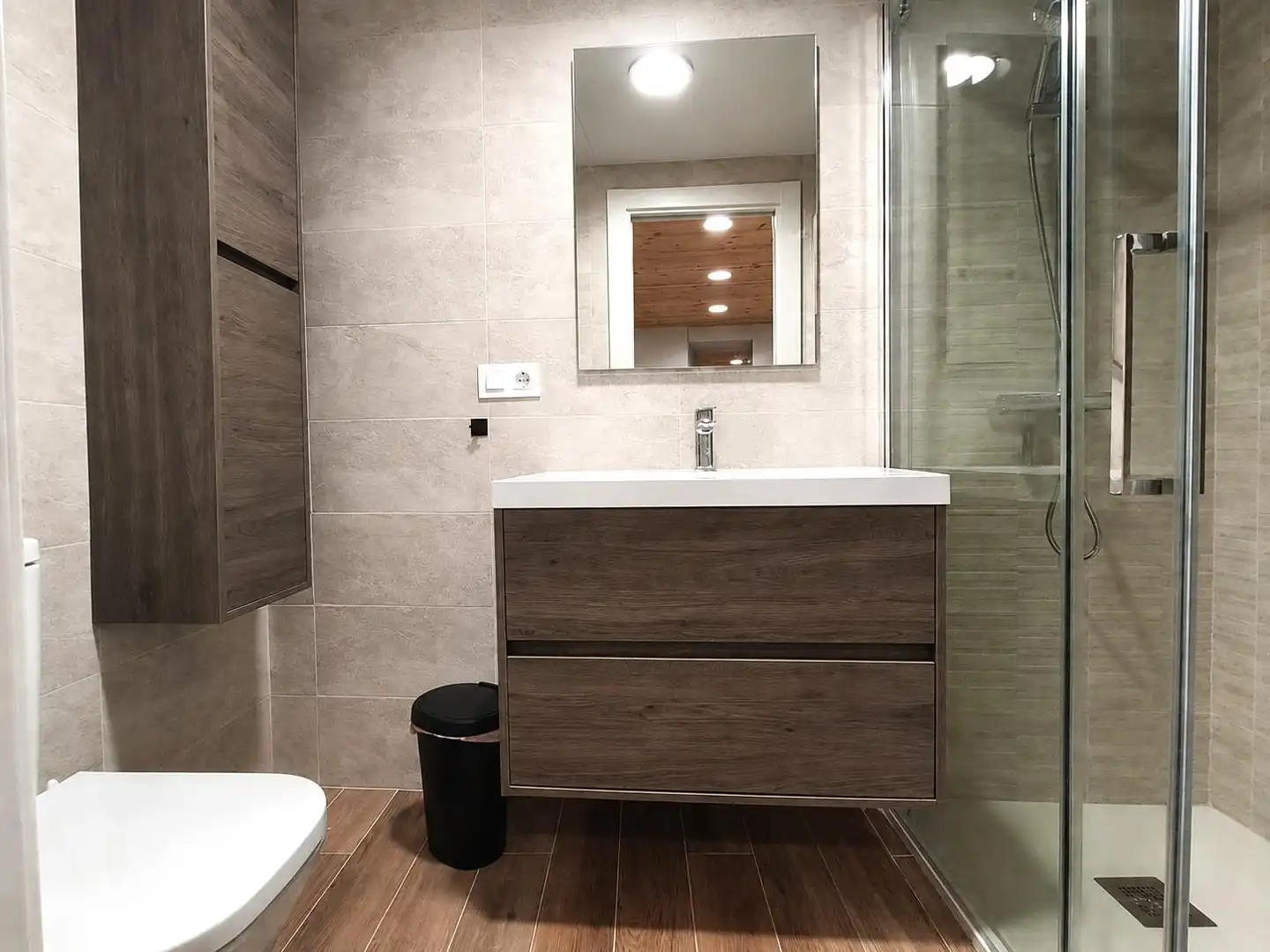 Bany de Apartament en venda en Hervás amb Aire condicionat i Moblat