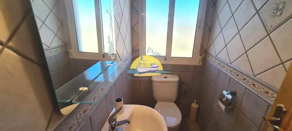 Baño de Casa o chalet en venta en Mazarrón con Aire acondicionado, Calefacción y Jardín privado