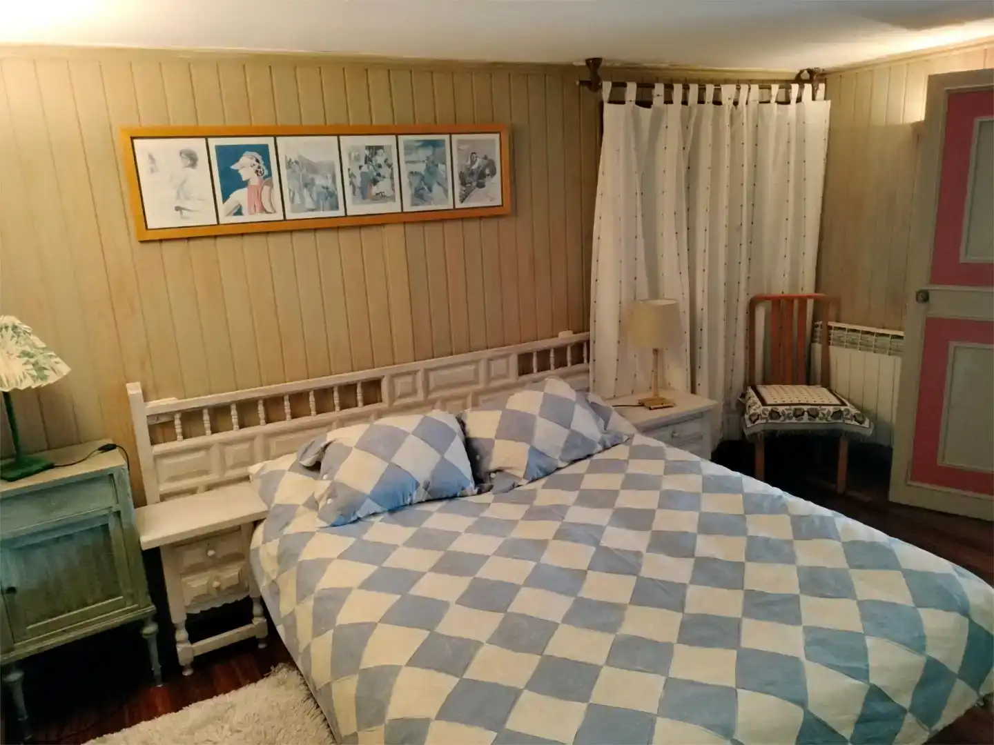 Schlafzimmer von Erdgeschoss zur Miete in Valdemorillo mit Parkett und Möbliert