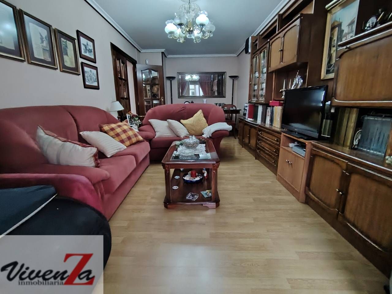 Sala de estar de Piso en venta en Zamora Capital  con Calefacción, Parquet y Balcón