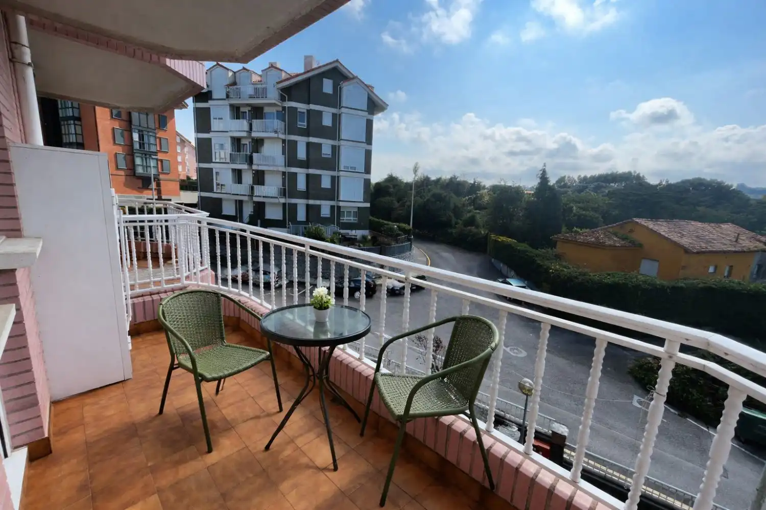 Balcony of Flat for sale in Noja  with Heating, Terrace and Balcony