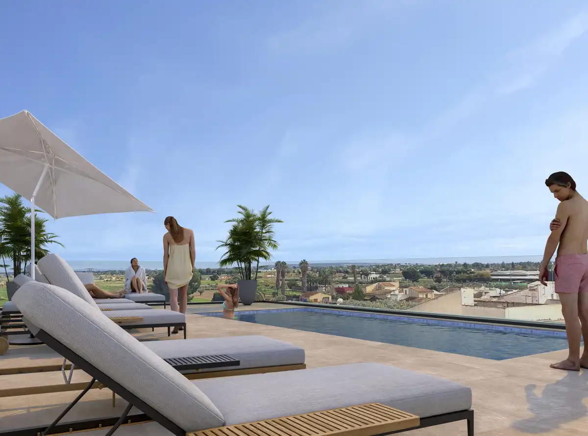 Terraza de Apartamento en venta en Catral