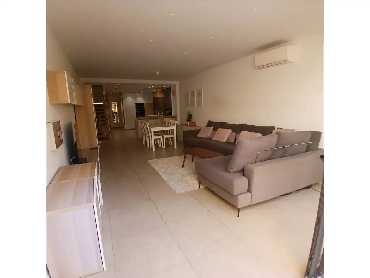 Wohnzimmer von Haus oder Chalet zum Verkauf in Terrassa mit Klimaanlage, Heizung und Terrasse
