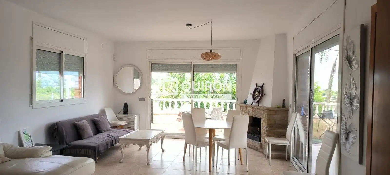 Sala d'estar de Casa o xalet en venda en Calafell amb Calefacció, Terrassa i Traster