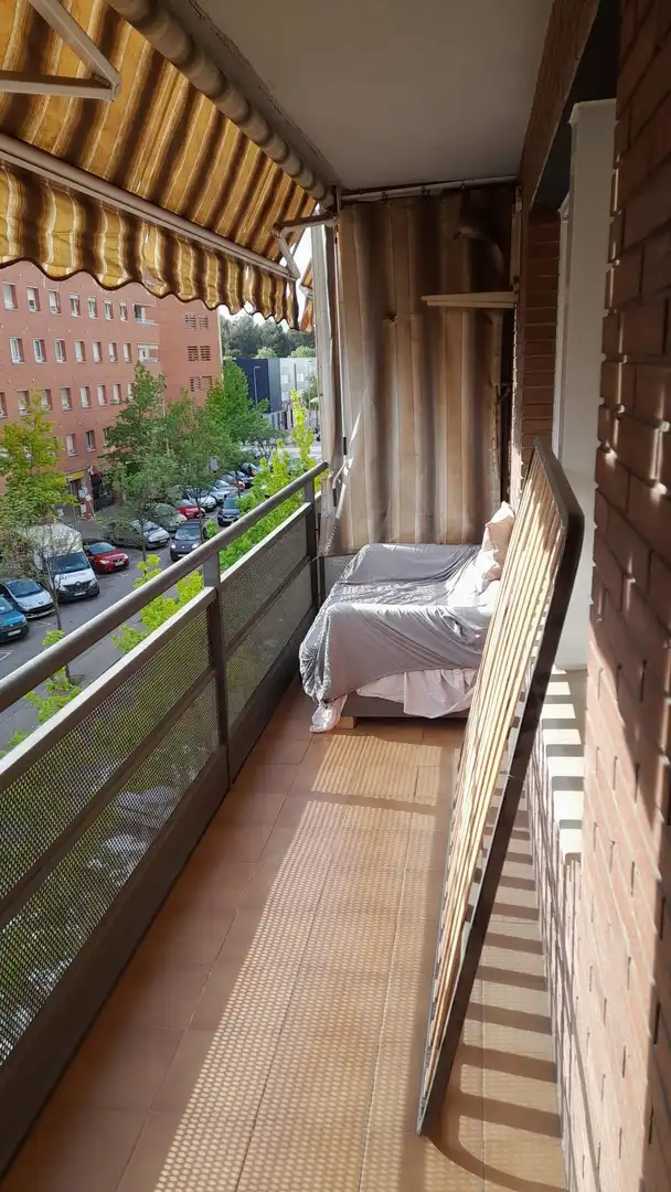 Terraza de Piso de alquiler en Mollet del Vallès con Calefacción, Amueblado y Balcón