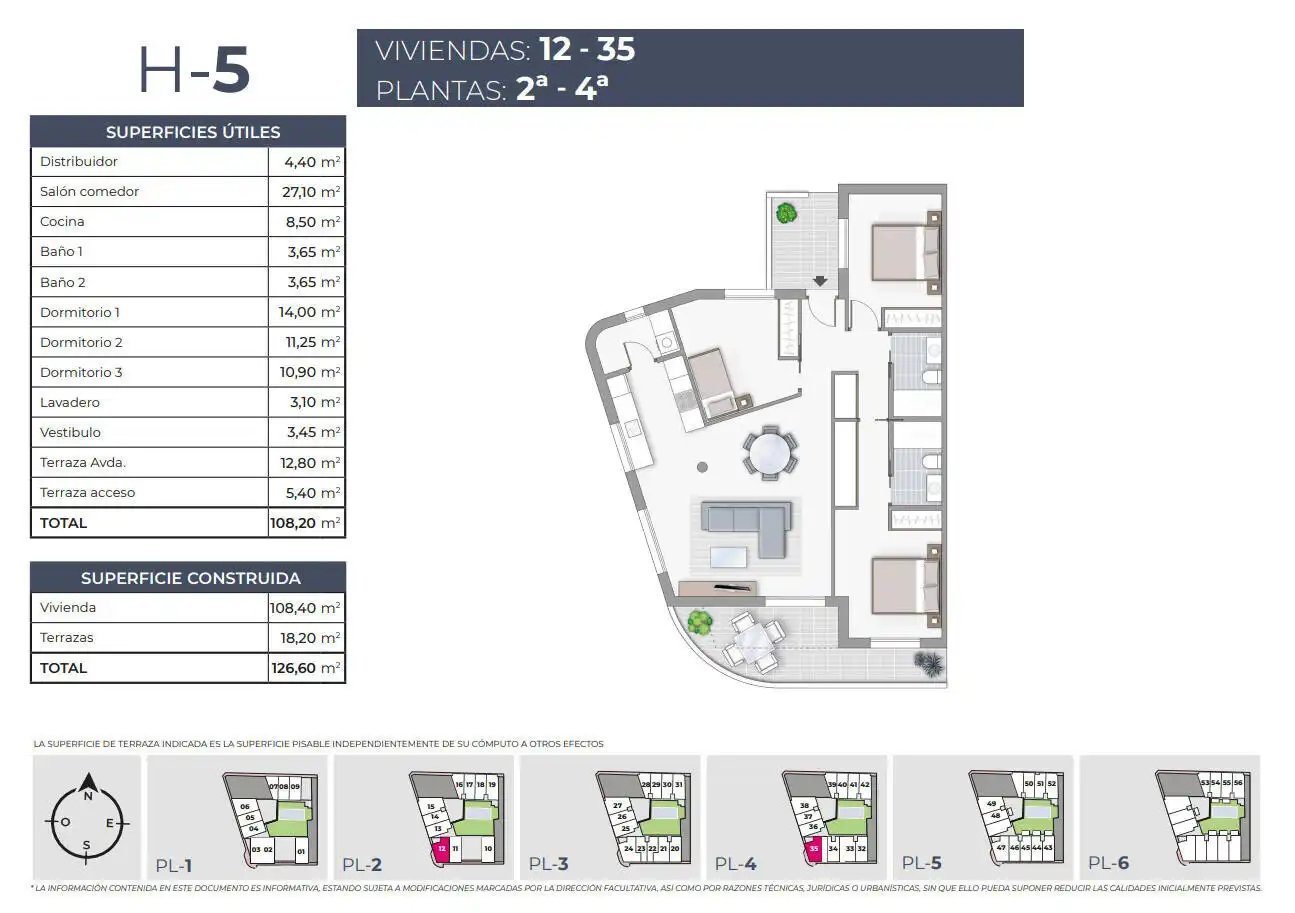 Apartament amb terrassa en venda a Playa del Cura, imagen 37