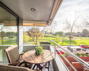 Terrasse von Wohnung zum verkauf in Población de Arroyo mit Klimaanlage, Heizung und Abstellraum