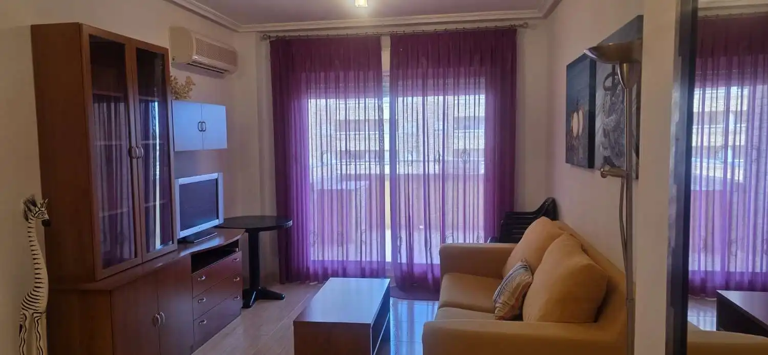 Living room of Apartments for sale in Oropesa del Mar / Orpesa  with Air Conditioner, Terrace and Swimming Pool