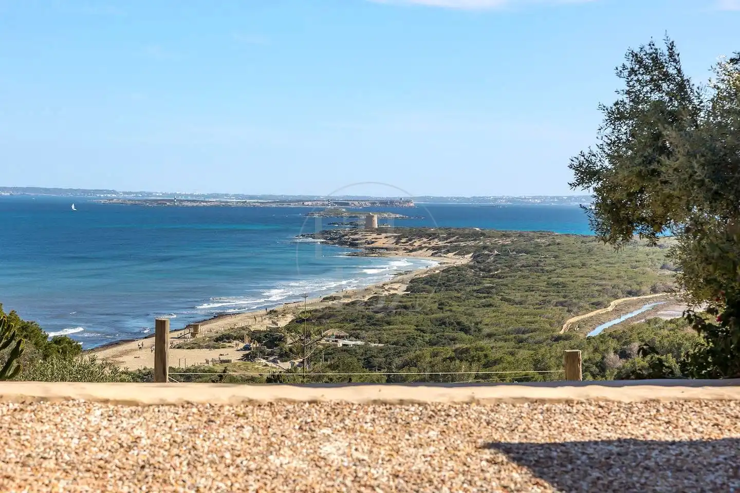 Haus oder Chalet zur Miete in Sant Josep de sa Talaia mit Klimaanlage, Privatgarten und Schwimmbad
