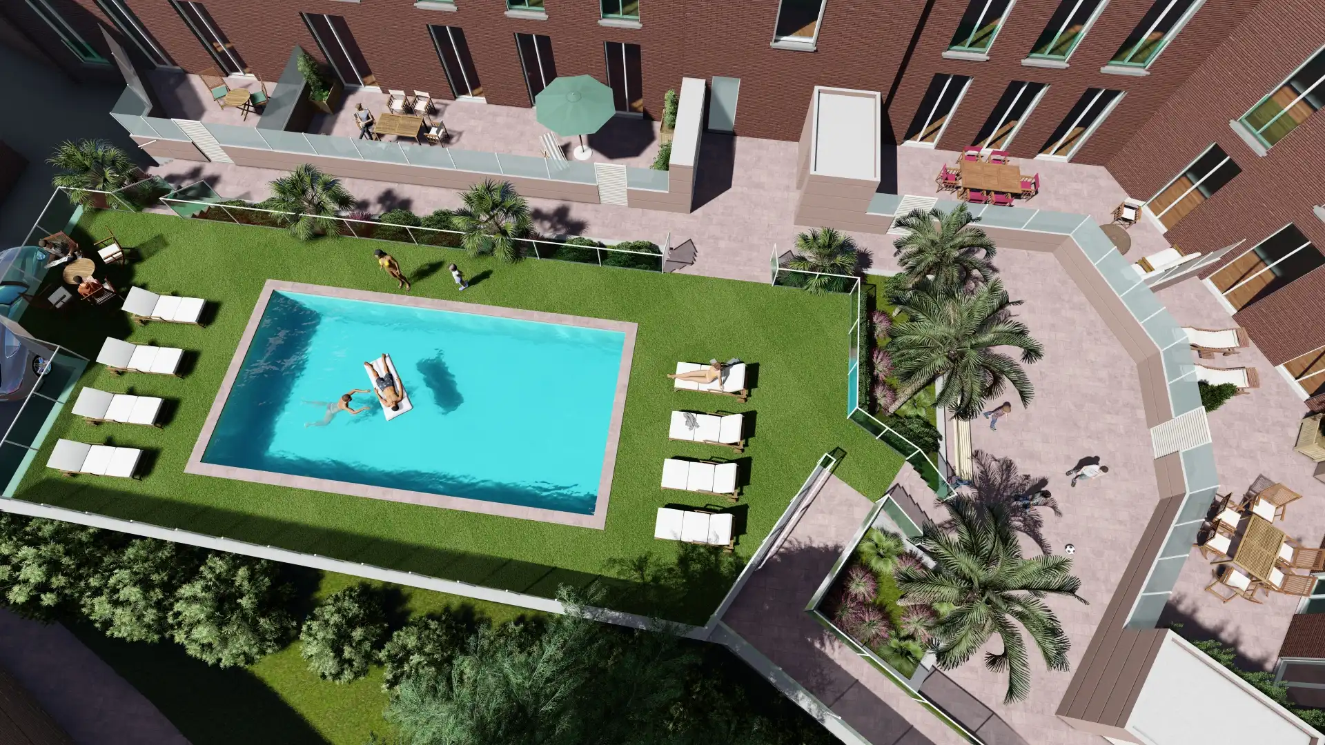 Piscina de Apartament en venda en Palencia amb Piscina comunitària