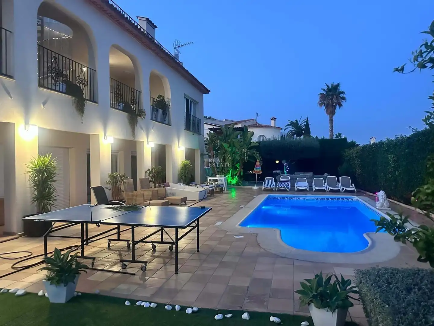 Swimming pool of Houses for sale in L'Alfàs del Pi  with Air Conditioner, Terrace and Storage room
