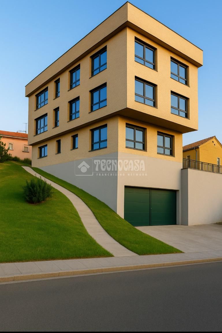 Exterior view of Flat for sale in  Toledo Capital  with Air Conditioner and Storage room
