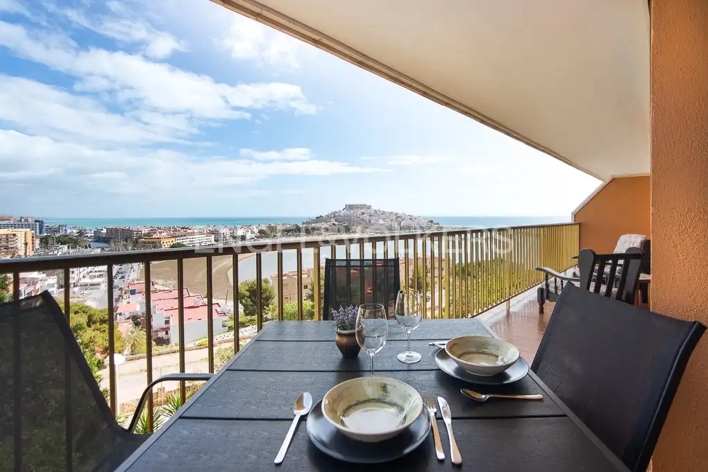 Exterior view of Apartments for sale in Peñíscola / Peníscola  with Heating, Furnished and Balcony