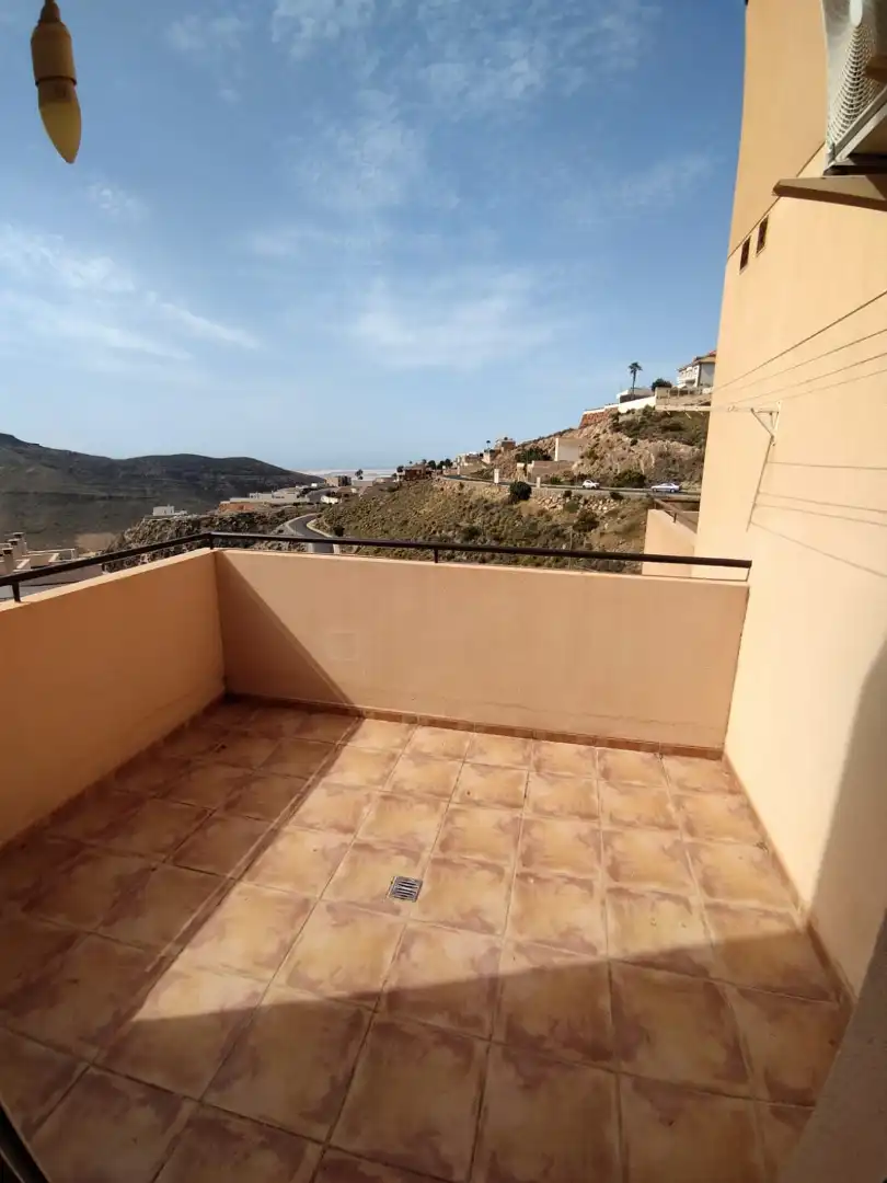 Terrace of Flat for rent in Vícar  with Air Conditioner, Terrace and Furnished