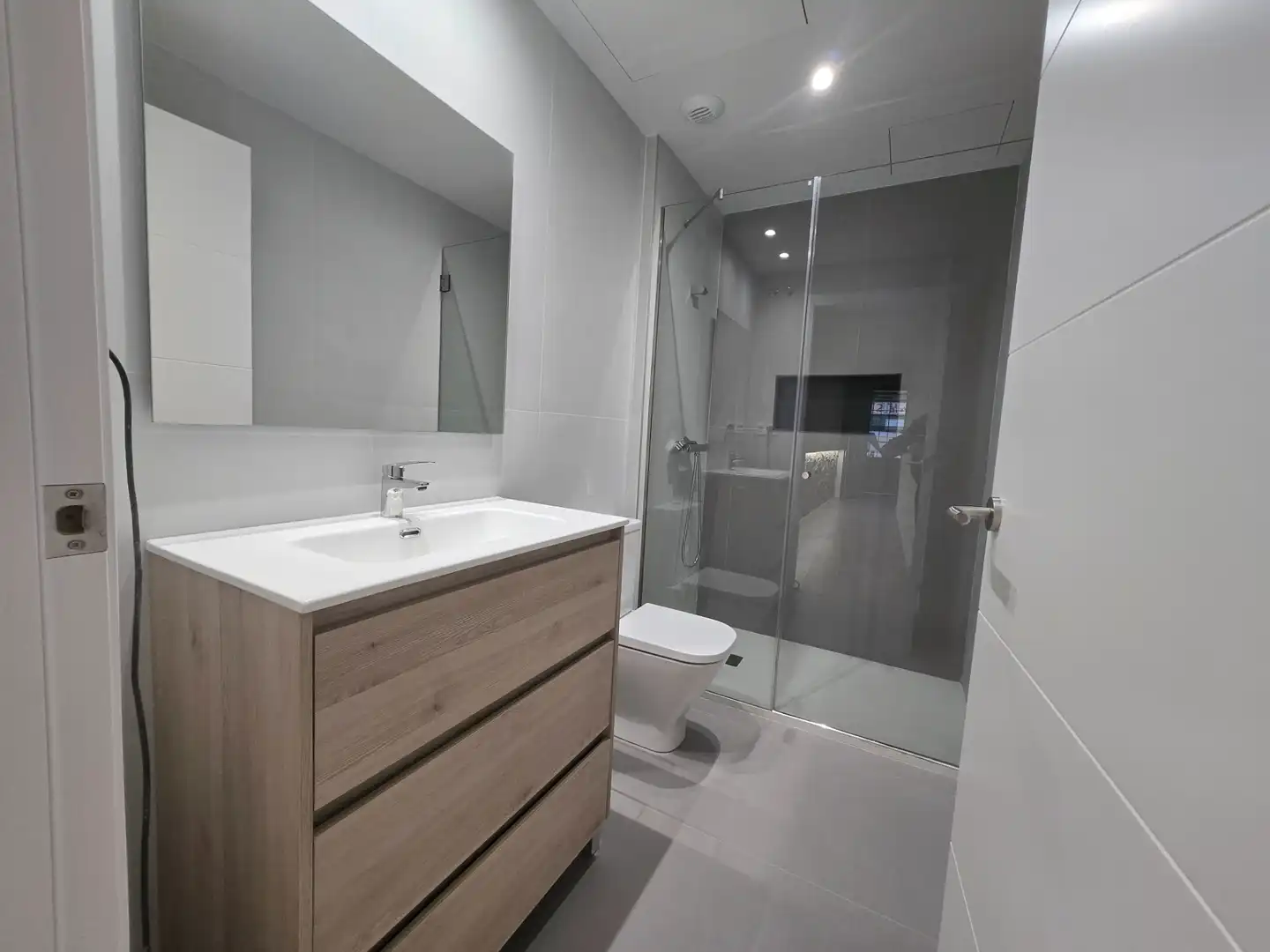Baño de Apartamento de alquiler en Centre