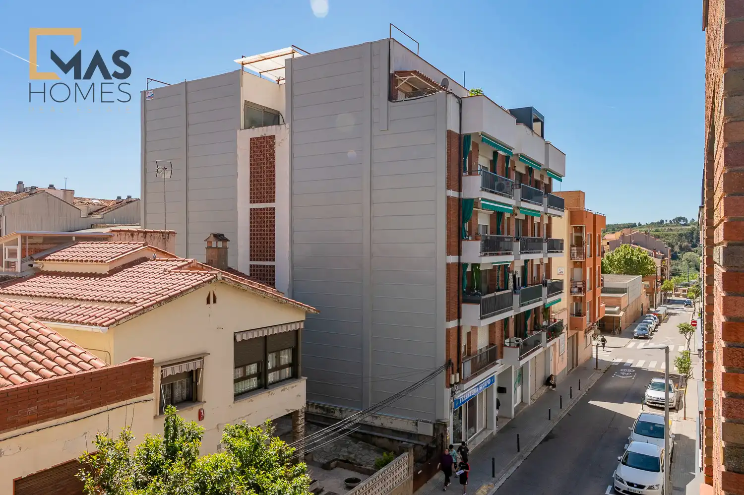 Vista exterior de Piso en venta en Olesa de Montserrat con Aire acondicionado, Calefacción y Balcón
