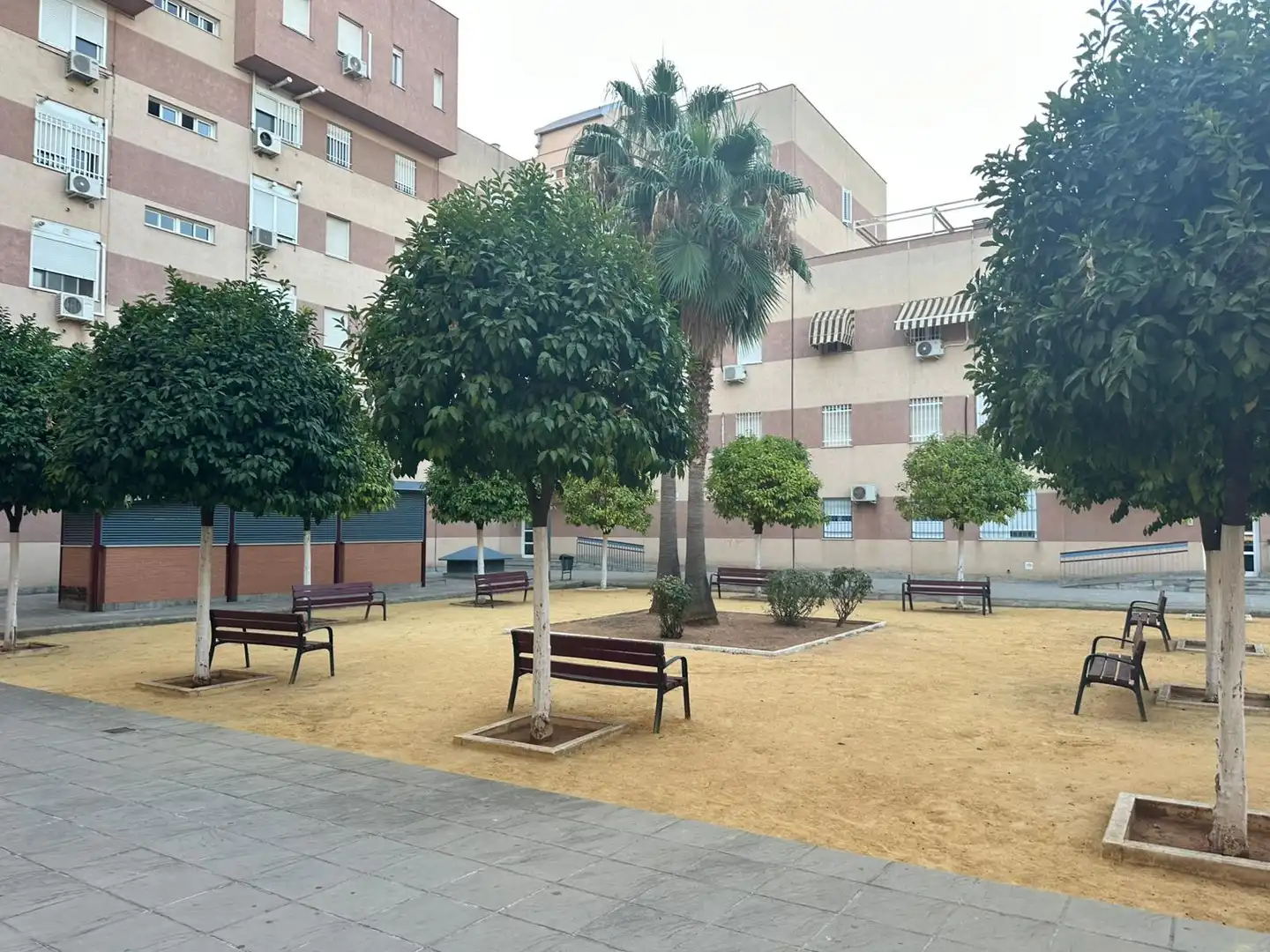 Vista exterior de Piso en venta en Sevilla con Aire acondicionado, Jardín privado y Terraza
