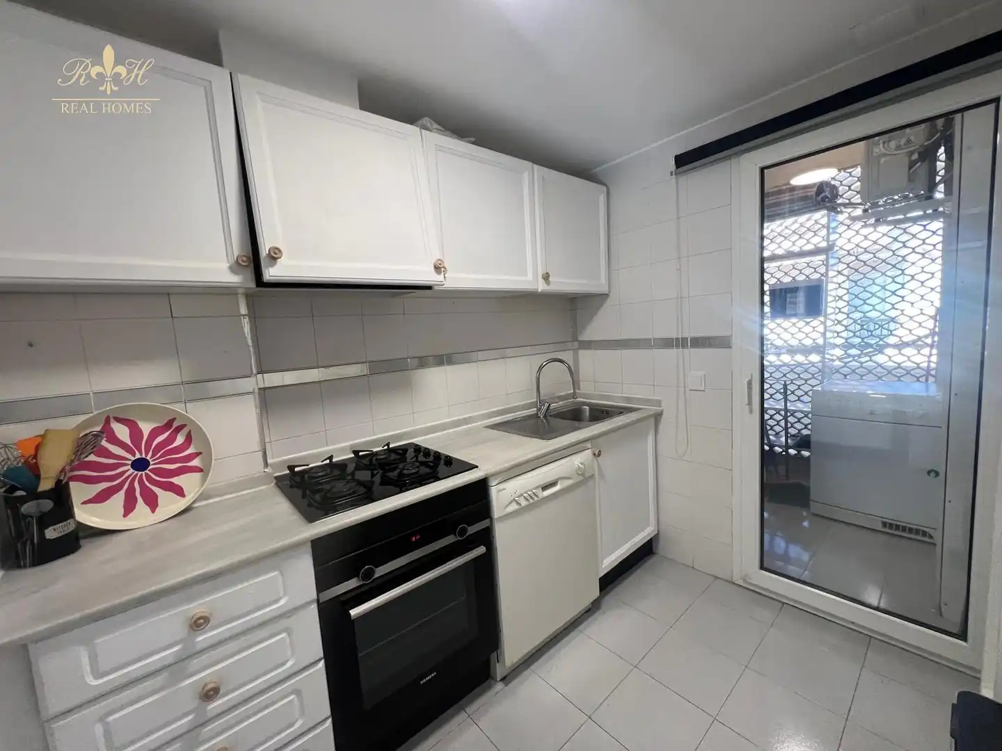 Cocina de Ático de alquiler en L'Alfàs del Pi con Aire acondicionado, Calefacción y Terraza