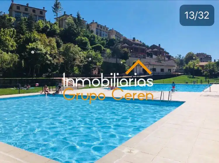 Vista exterior de Pis en venda en Zorraquín amb Calefacció, Piscina i Moblat