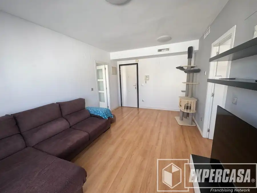 Sala de estar de Piso en venta en Beniparrell con Aire acondicionado, Parquet y Amueblado
