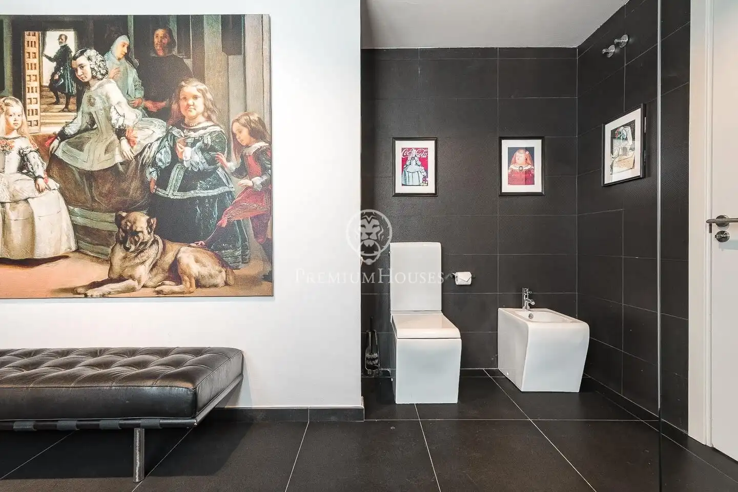 Bathroom of Houses for sale in Sant Cugat del Vallès  with Air Conditioner, Heating and Private garden