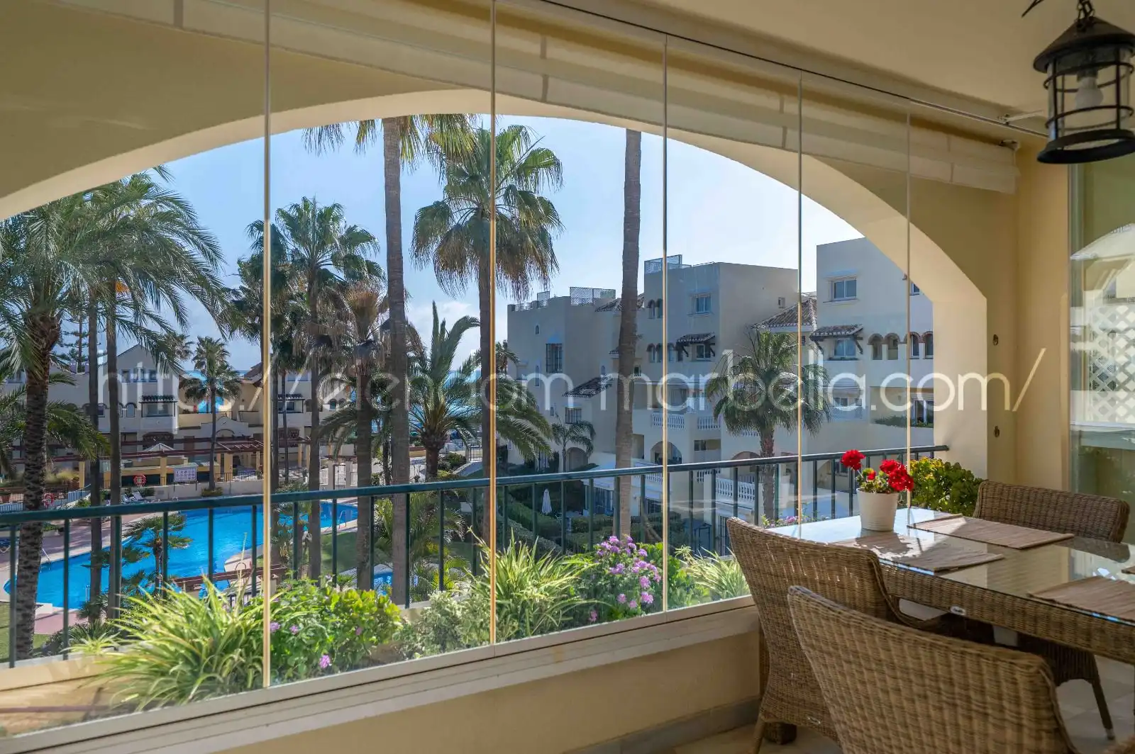 Exterior view of Apartments for sale in Marbella  with Air Conditioner, Heating and Terrace