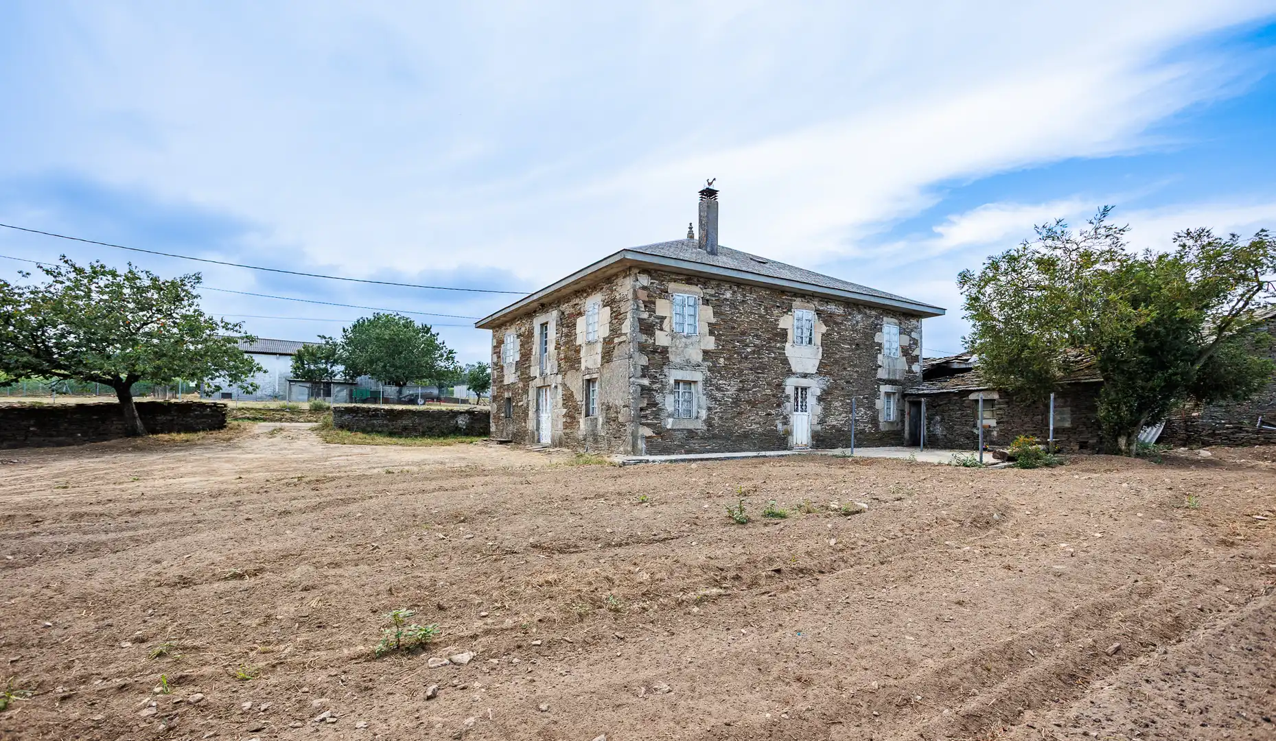 Vista exterior de Finca rústica en venta en Lugo