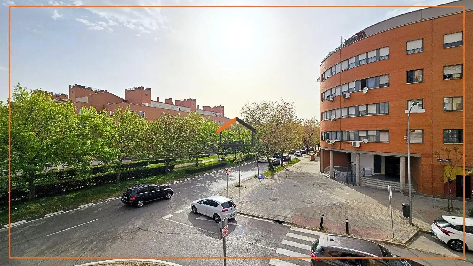 Exterior view of Flat for sale in Madrid  with Air Conditioner, Heating and Parquet flooring