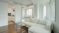 Living room of Flat for sale in  Madrid Capital  with Air Conditioner, Terrace and Swimming Pool