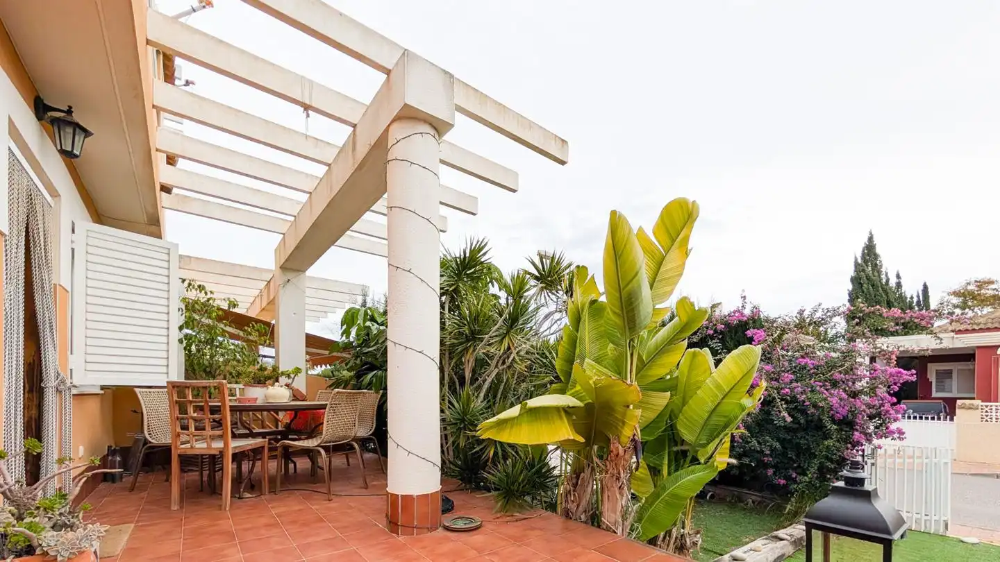 Terrace of Detached homes for sale in Santa Pola  with Air Conditioner, Private garden and Terrace