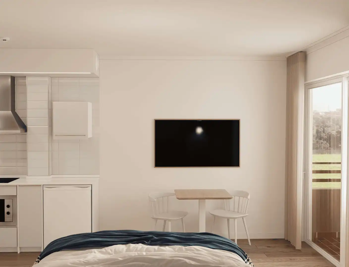 Habitación de Apartamento en venta en Felanitx con Aire acondicionado, Amueblado y Balcón