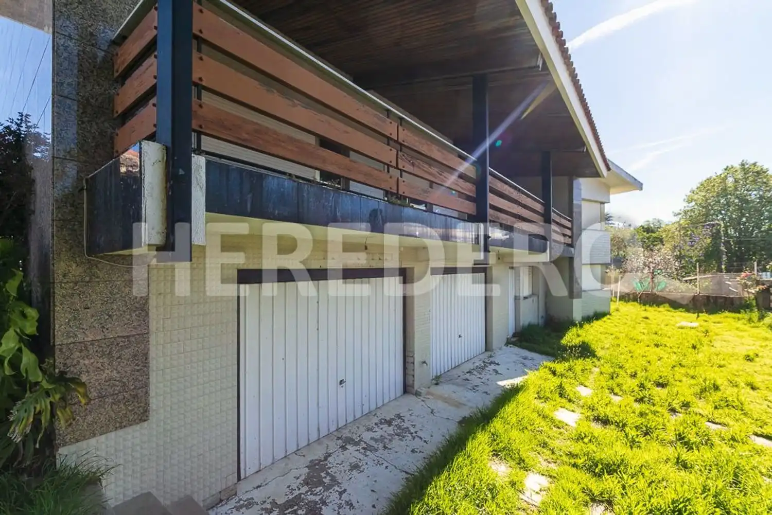 Jardín de Casa o chalet en venta en Vigo  con Trastero