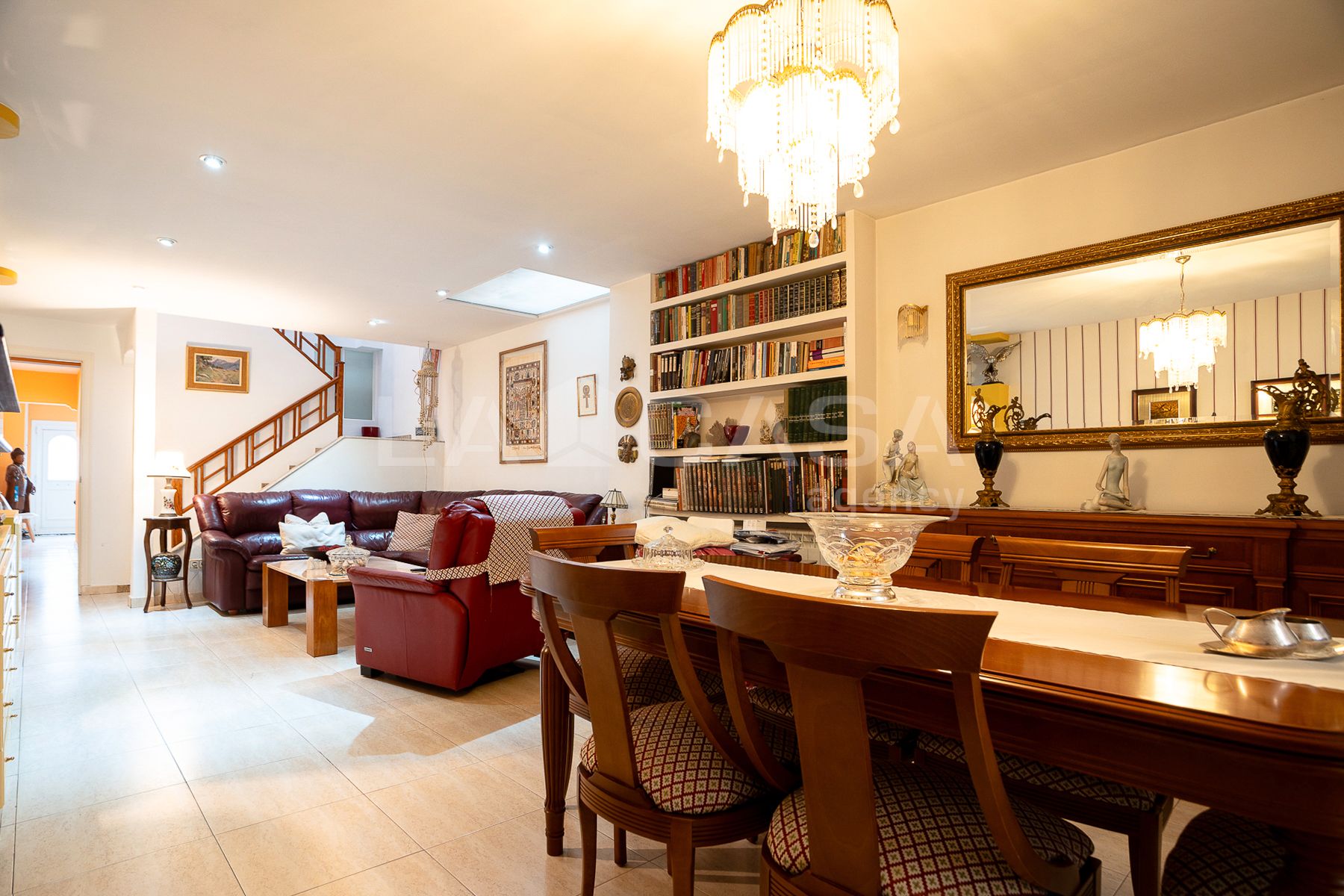 Dining room of Single-family semi-detached for sale in Granollers  with Air Conditioner, Heating and Terrace