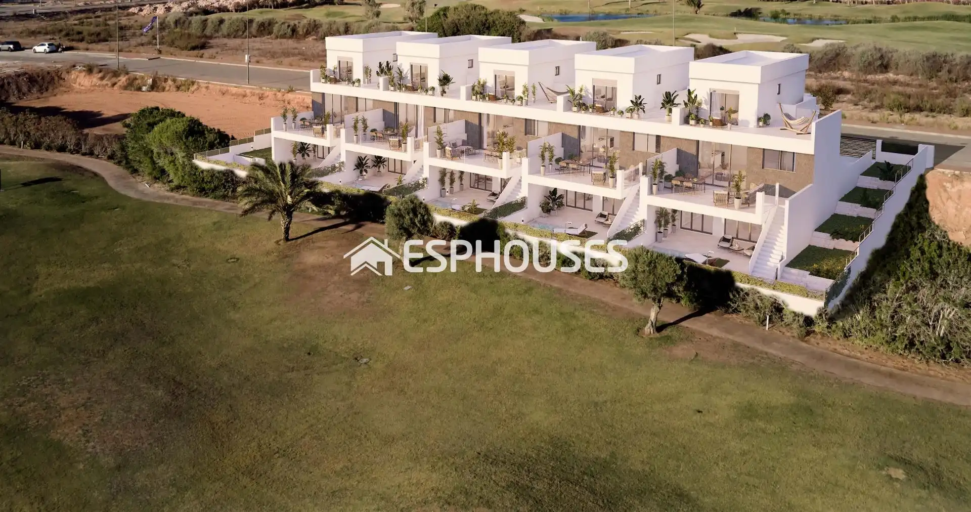 Casa a schiera con terrazza in vendita a Las Lomas de Rame - Bahía Bella, imagen 7