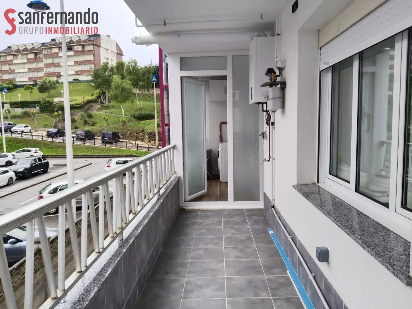 Terrasse von Wohnung zur Miete in Suances mit Heizung, Terrasse und Abstellraum