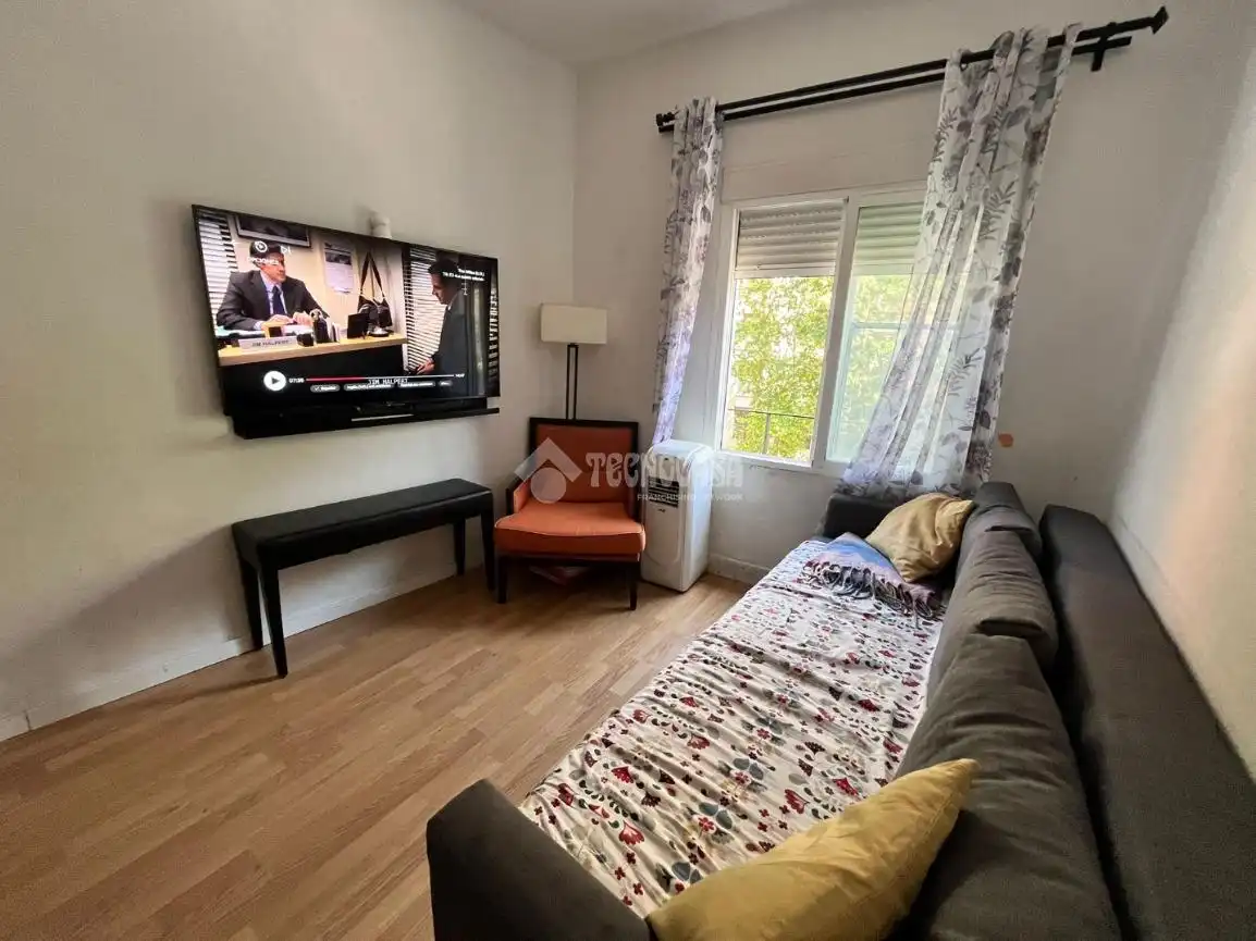 Sala d'estar de Pis en venda en Madrid amb Aire condicionat i Calefacció