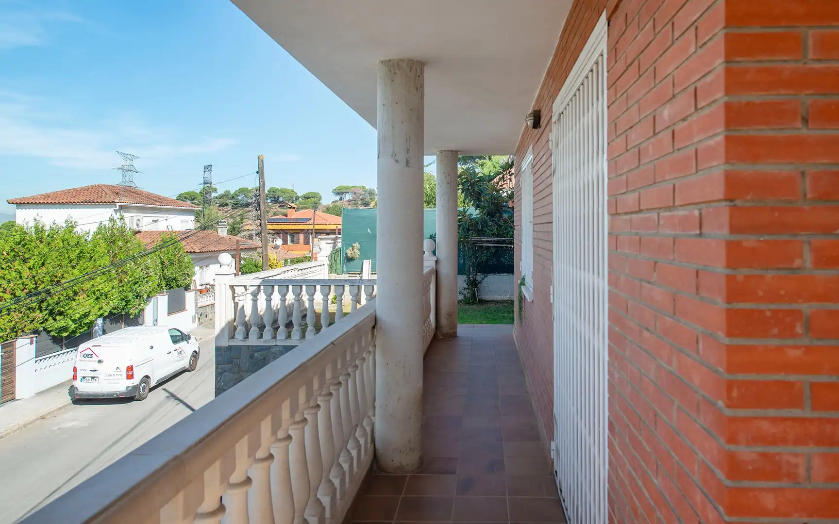 Terraza de Casa o chalet en venta en Sant Fost de Campsentelles, Barcelona