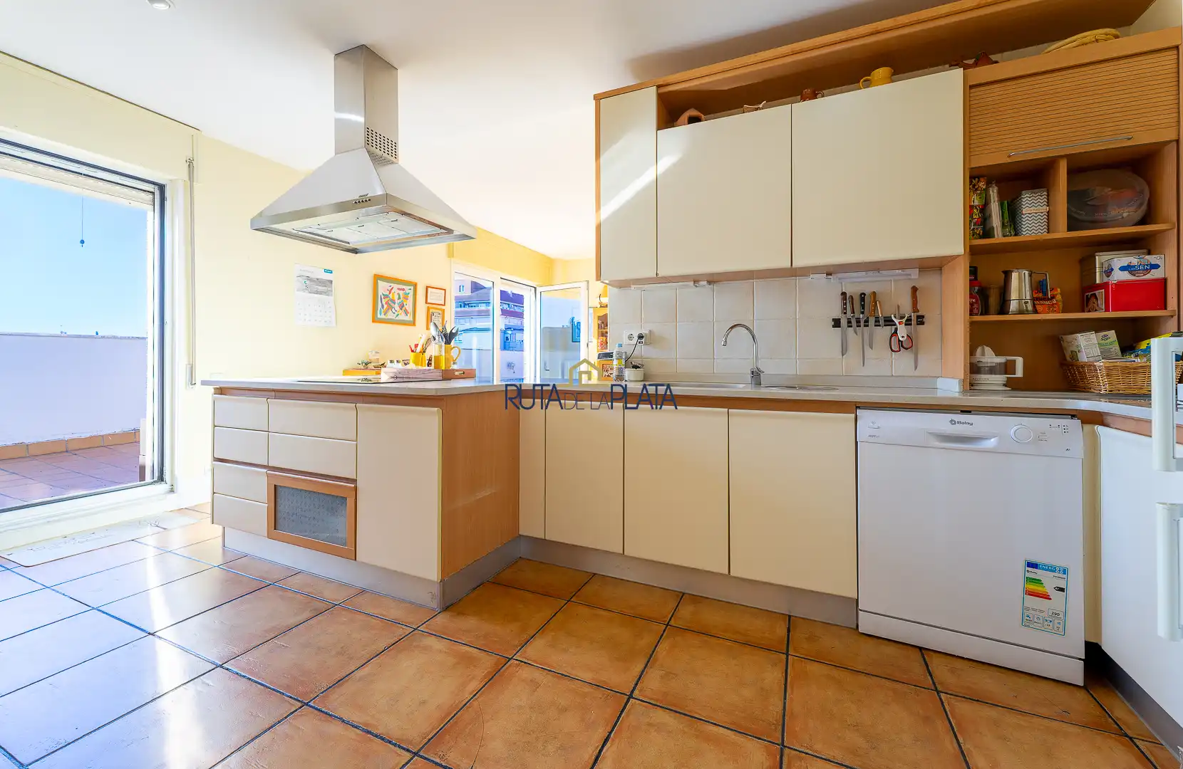 Kitchen of Attic for sale in Zamora Capital   with Air Conditioner, Heating and Parquet flooring
