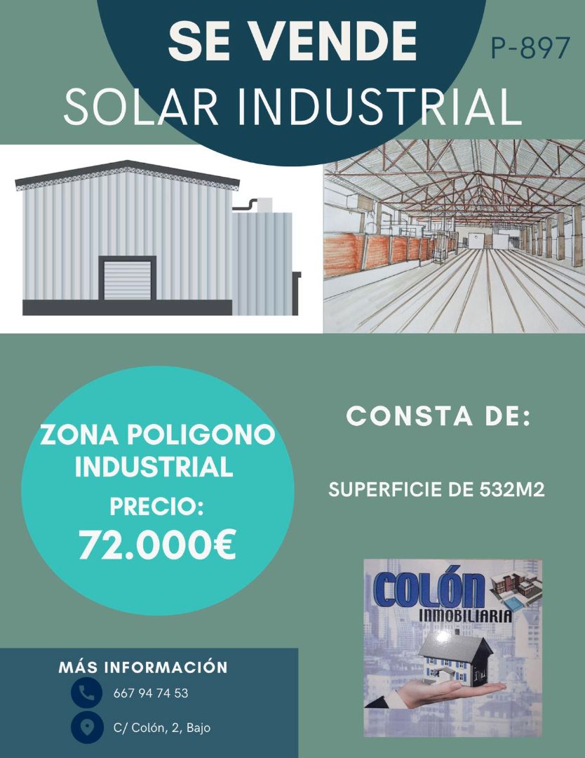 Terreny industrial en venda en Martos