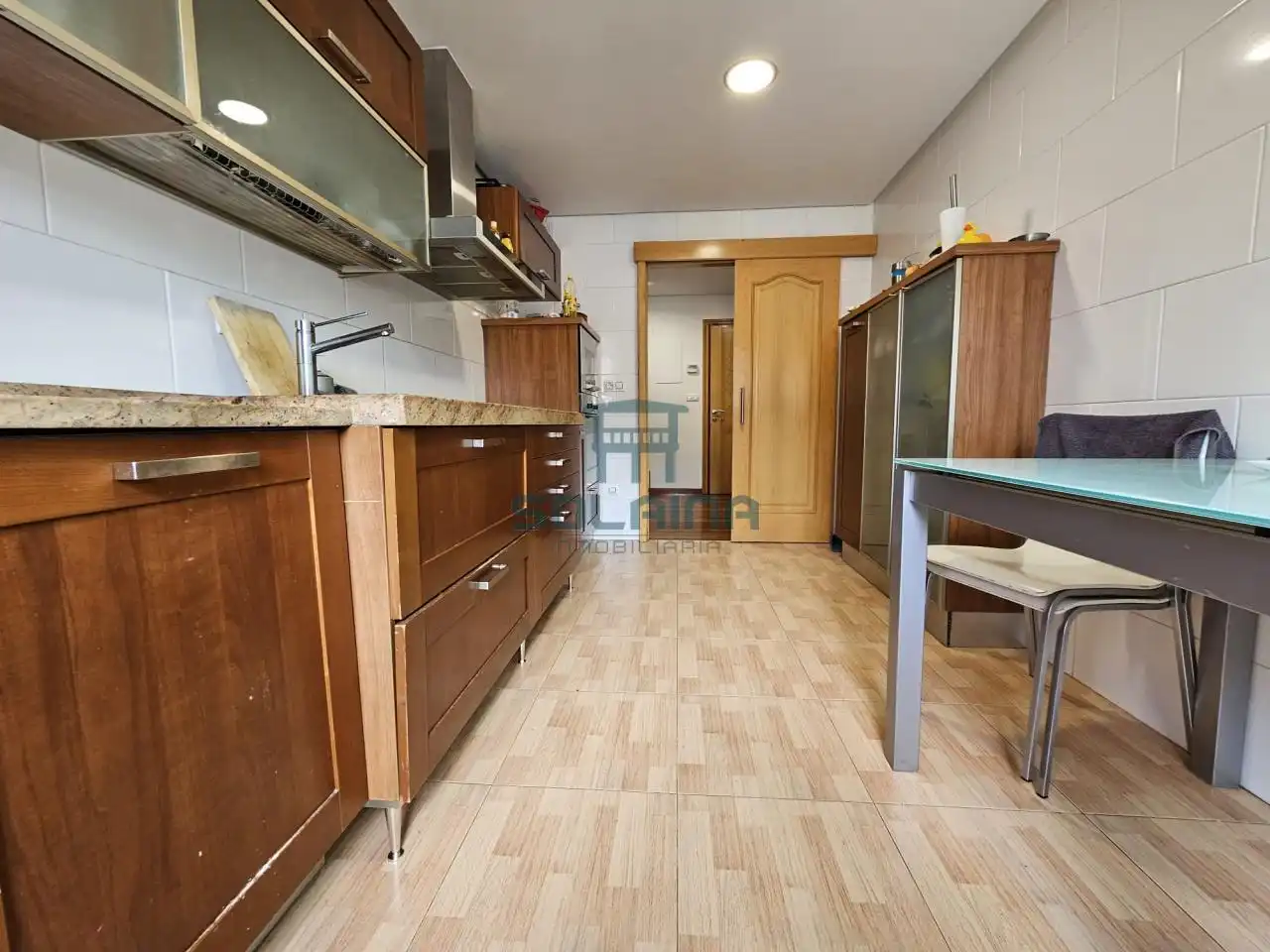 Kitchen of Duplexes for sale in Ourense Capital   with Air Conditioner and Heating