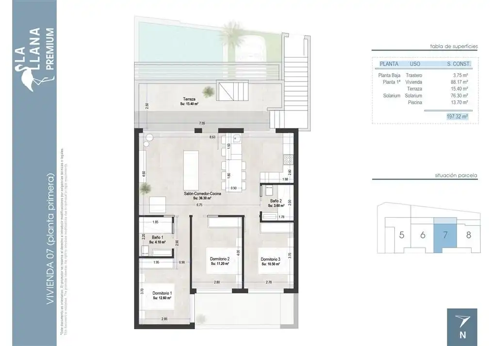Ático en venta en San Pedro del Pinatar con Aire acondicionado, Terraza y Trastero
