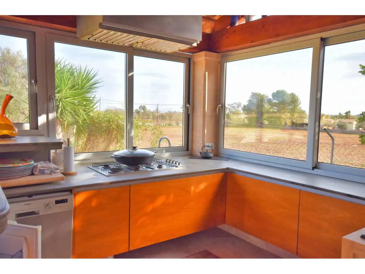 Küche von Country house zum Verkauf in Santa Margalida mit Heizung, Privatgarten und Terrasse