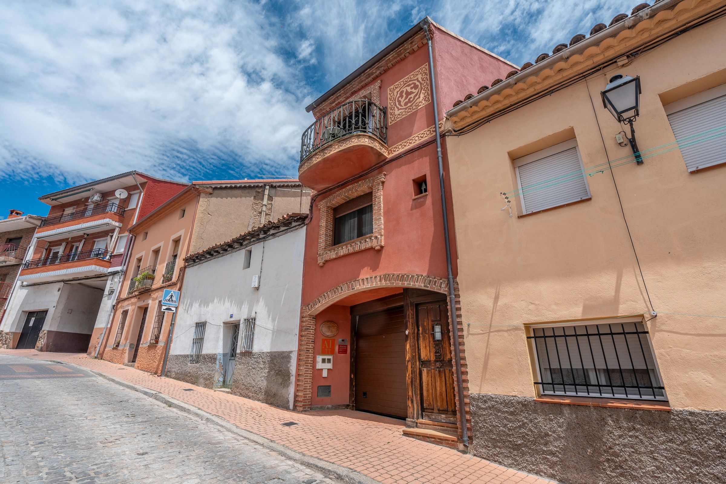 Exterior view of Single-family semi-detached for sale in El Tiemblo   with Air Conditioner, Heating and Furnished