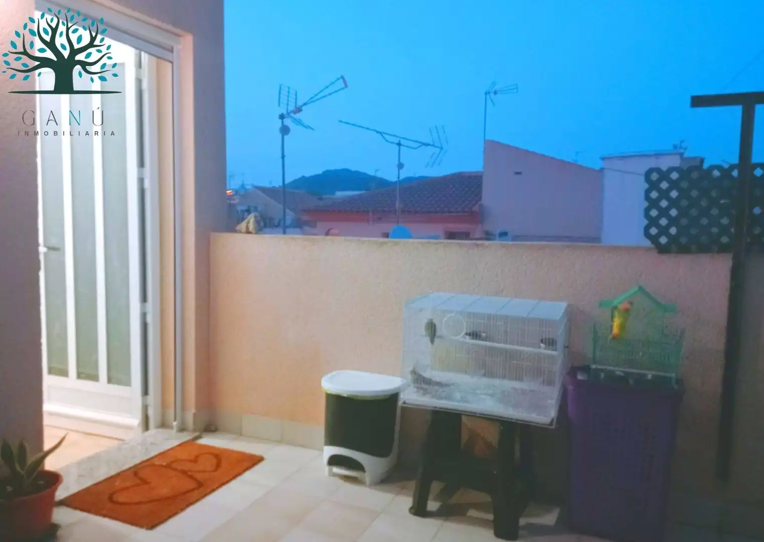 Terraza de Dúplex en venta en Mazarrón con Aire acondicionado, Terraza y Amueblado