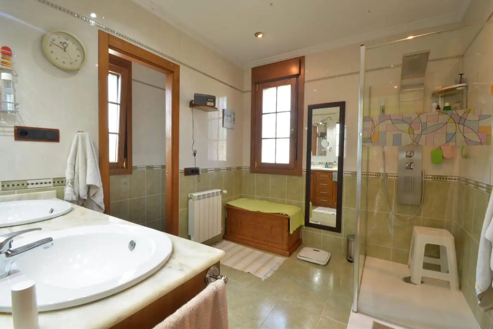 Baño de Casa o chalet en venta en Oviedo  con Calefacción, Jardín privado y Terraza