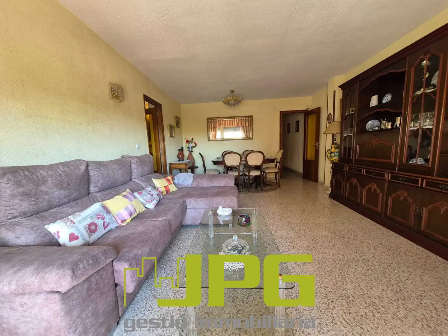 Sala d'estar de Pis en venda en Sant Joan d'Alacant amb Aire condicionat, Moblat i Forn