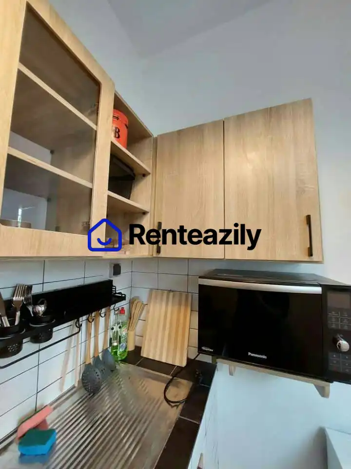 Cocina de Piso de alquiler en Barcelona con Aire acondicionado, Amueblado y Horno